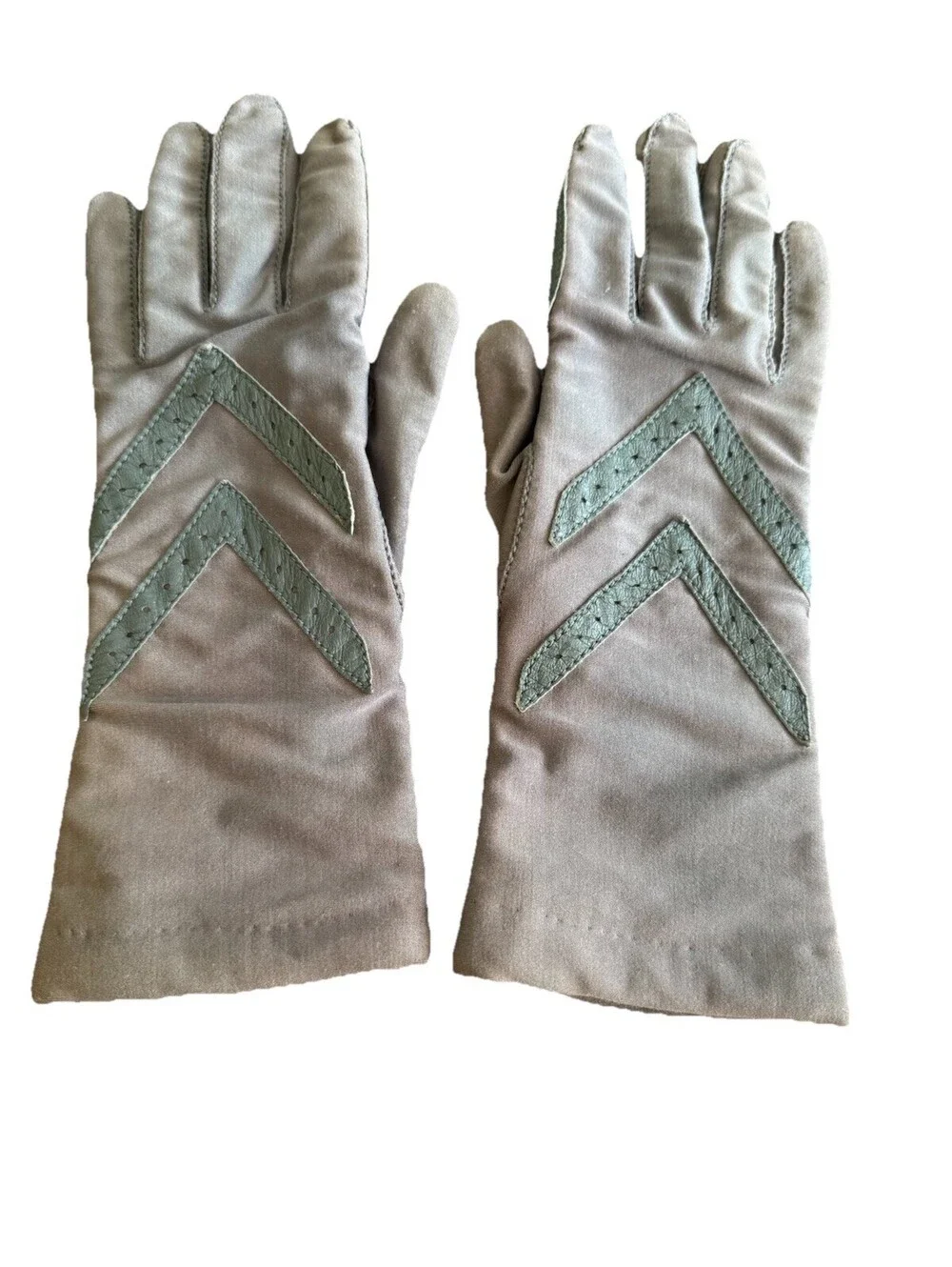 Isotoner Gray Women’s One Size Driving Gloves Vintage